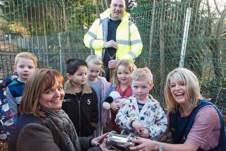 Time capsule for future Thakeham generations